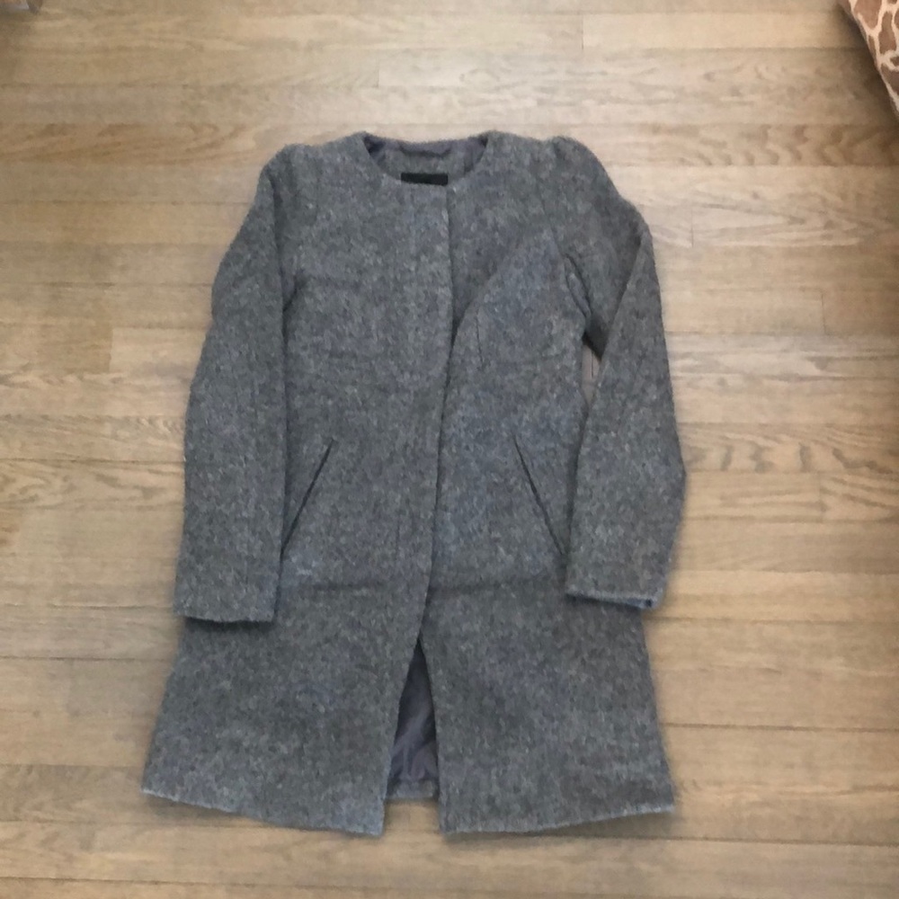 H&M Grey Wool Coat